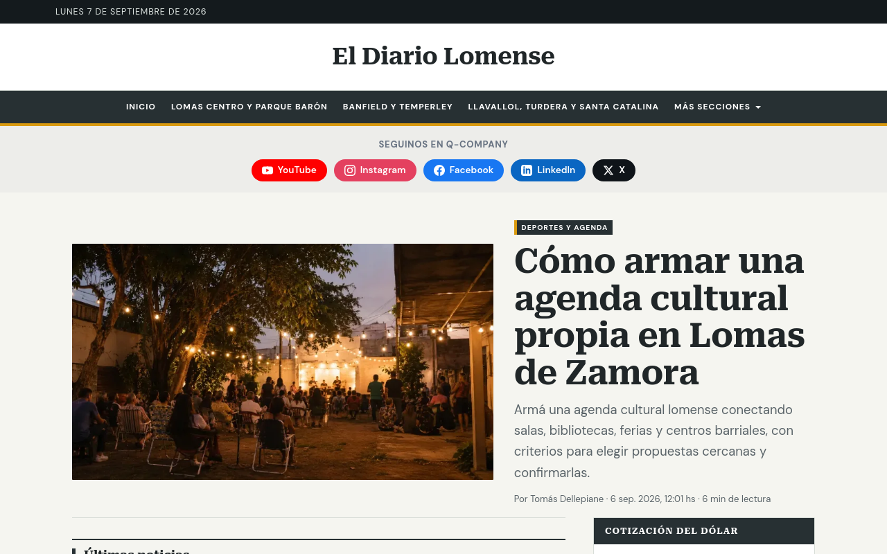 Sitio Web: Eldiariolomense