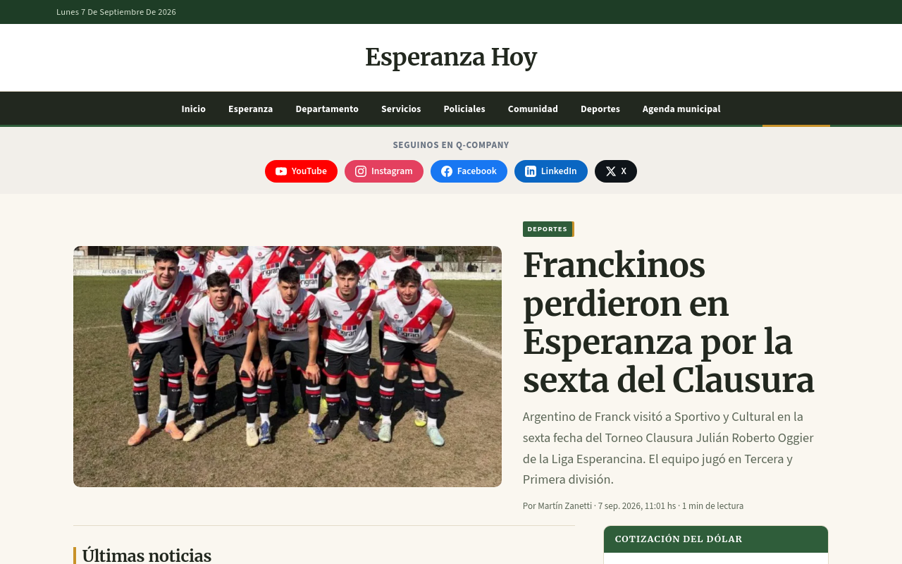 Sitio Web: Esperanzahoy