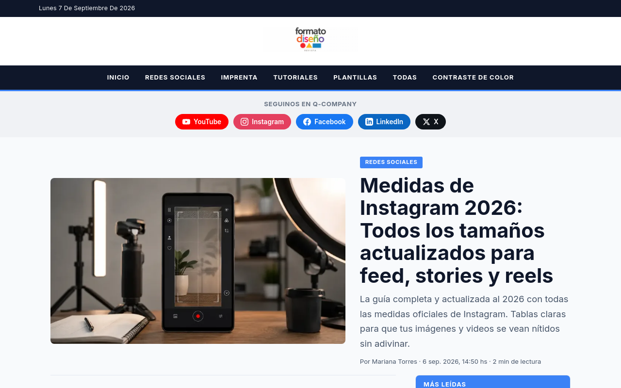 Sitio Web: Formatodiseno